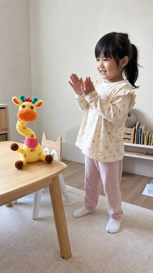 Jirafa Bailarina Criativae - Peluche que Repite lo que Dice tu Hijo