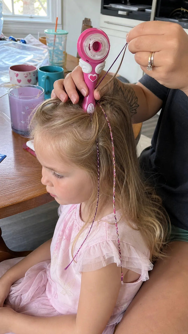 Hada de Trenzas Criativae - Decorador de Mechones con Hilos de Colores