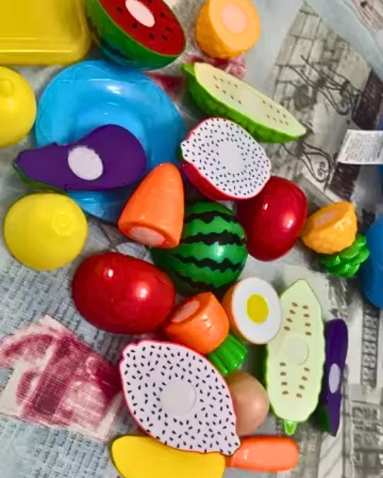 Cocinita Chef Criativae - Alimentos de Juguete que se Cortan de Verdad