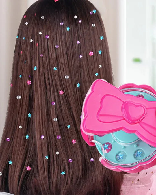 Hair Glam Criativae - Aplicador de Brillantes para el Cabello, Sin Pegamento