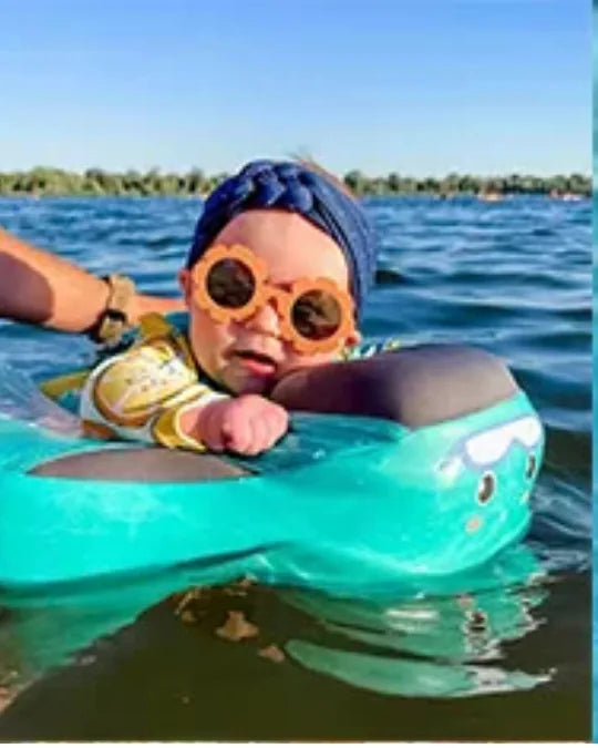SunFloat Criativae - Flotador para Bebé con Toldo Solar