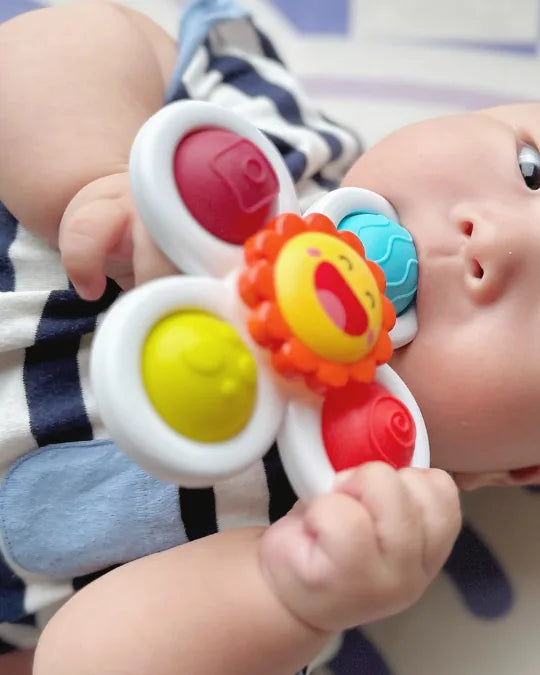 Spin Pop Criativae - Juguetes Giratorios con Ventosa, Kit de 3