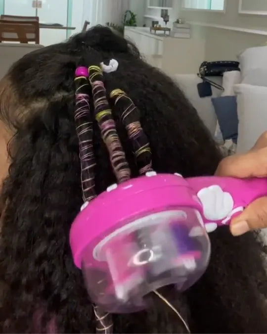 Hada de Trenzas Criativae - Decorador de Mechones con Hilos de Colores