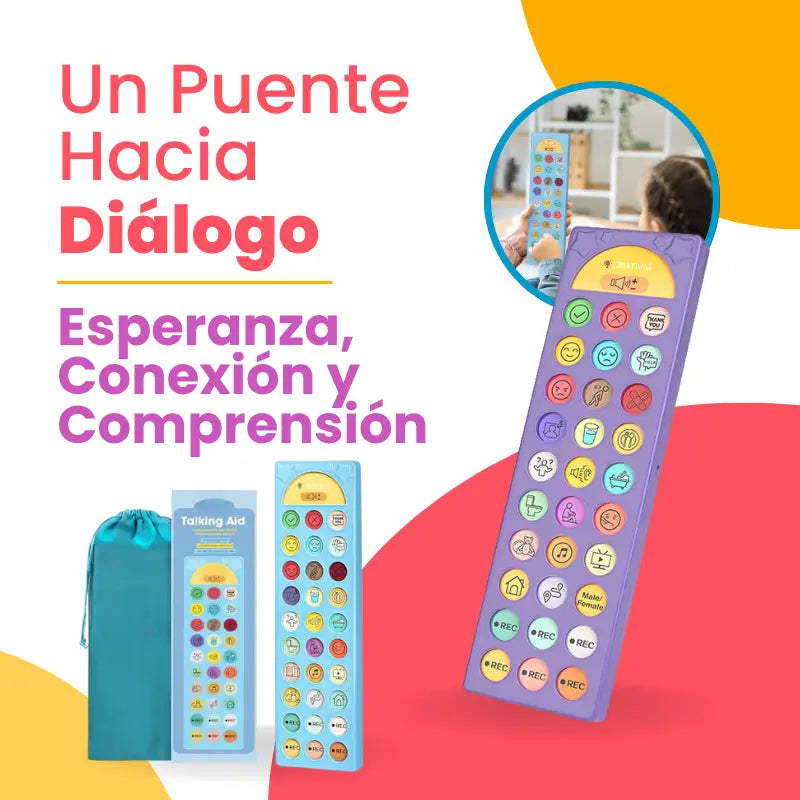 Dispositivo de Comunicación Interactiva para Niños No Verbales – Herramienta Educativa con Botones de Voz | CRIATIVAE