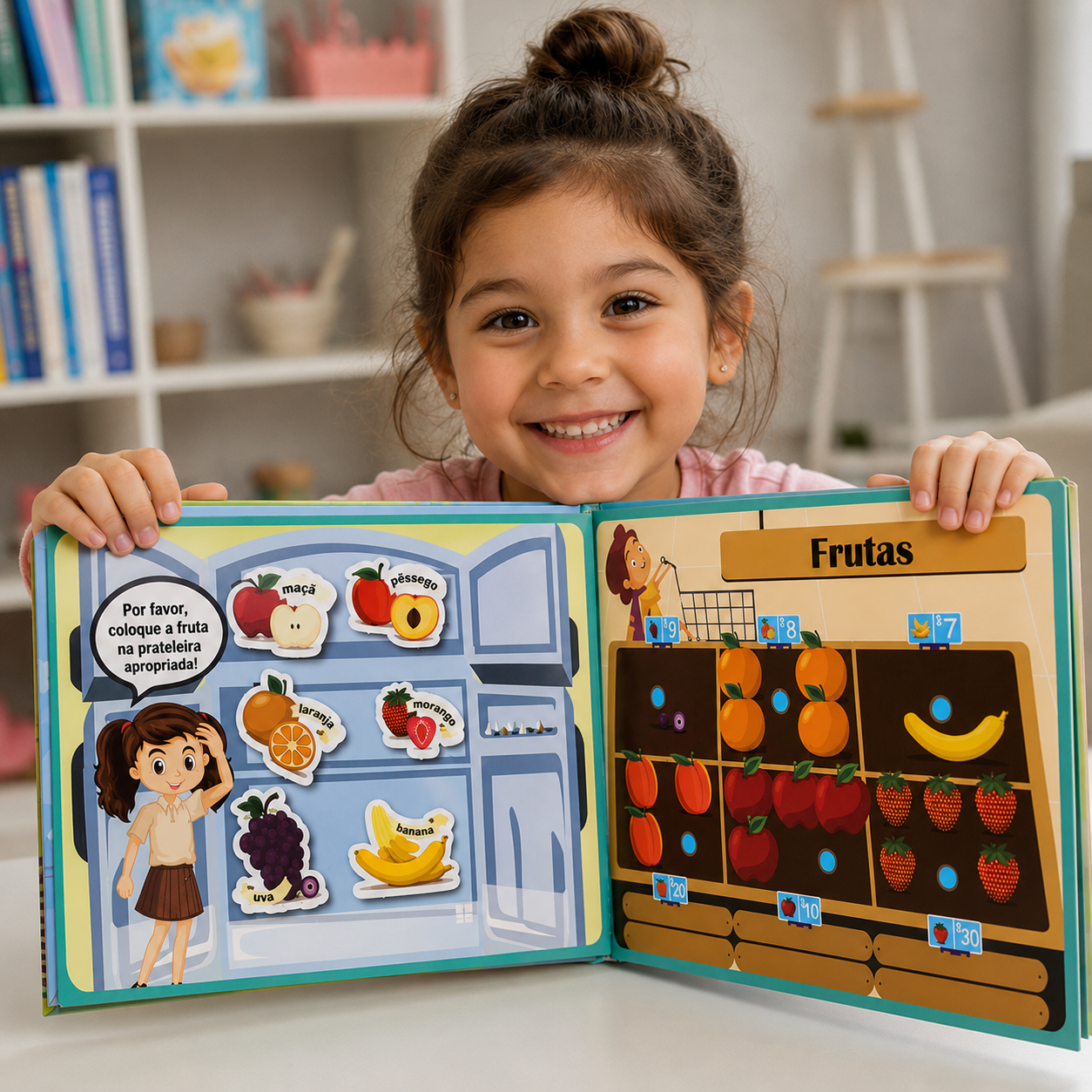 Después — QuietBook Criativae - Libro Montessori de Actividades con Velcro