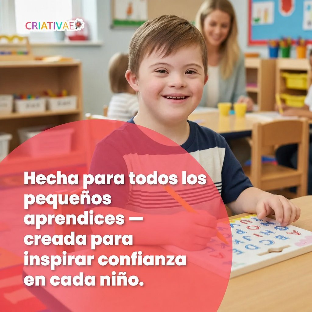 Tablero Mágico ABC Criativae - Tablero Magnético de Trazado de Letras de Doble Cara