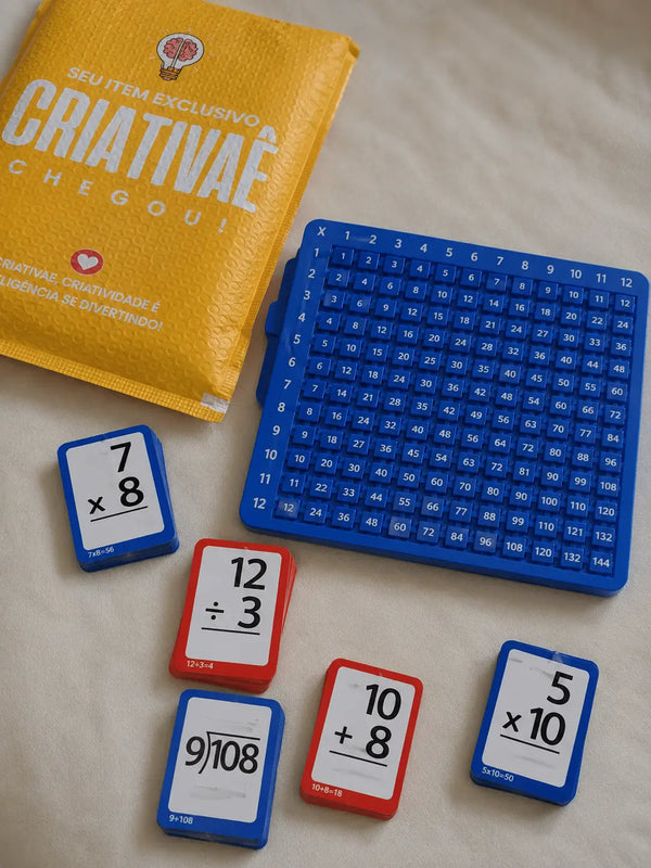 Kit de Matemáticas Interactivo Pop It Criativae - Fracciones y Operaciones