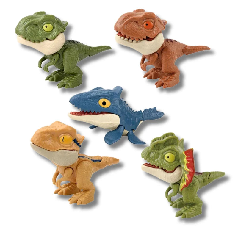 Set de Dinosaurios Mordedores 5 pcs