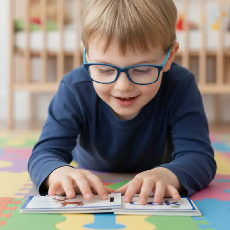 Libros Educativos Flip de Lectura y Rima Bilingüe para Niños – Aprender Inglés y Portugués | CRIATIVAE