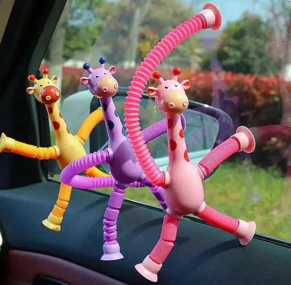 Giraffix Criativae, 4 Jirafas Sensoriales que se Estiran y se Pegan, vista 6 de 9