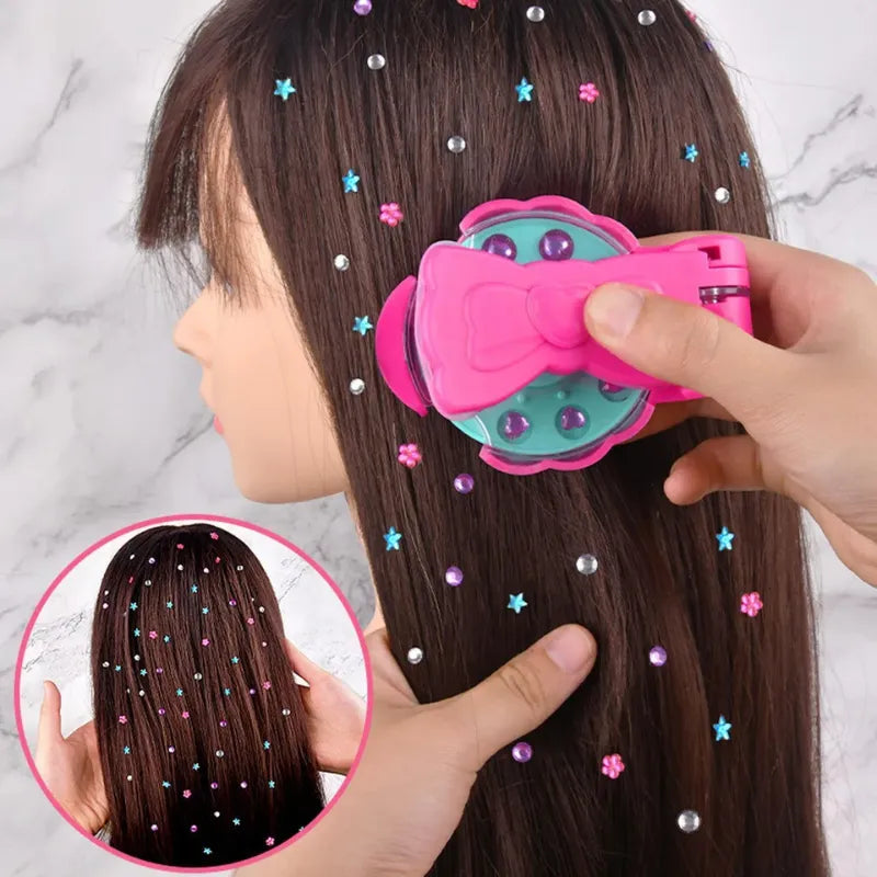 Aplicador Infantil de Brillos y Strass para el Cabello | CRIATIVAE