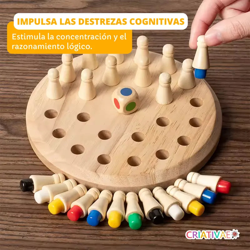 Juego Educativo de Memoria con Colores para Niños 3+ | CRIATIVAE foto 2