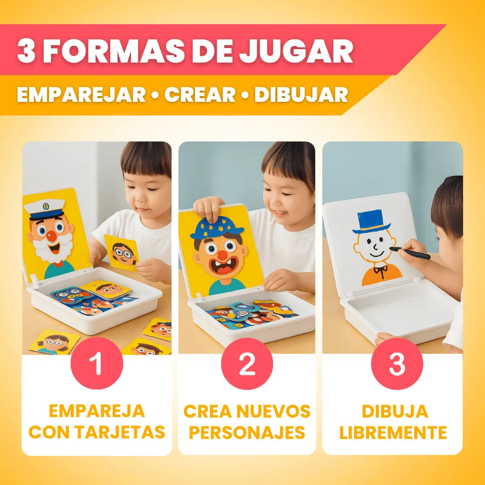 Rompecabezas Magnético Creativo para Niños – Criativae