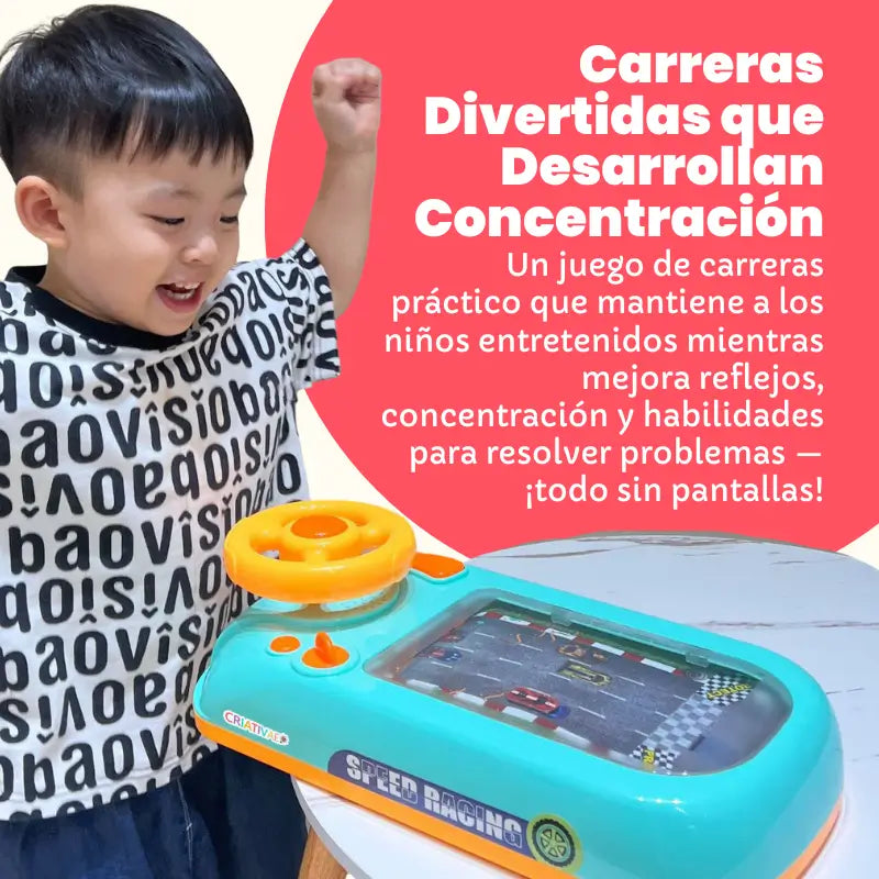 Simulador de Conducción Interactivo con Volante para Niños | Criativae foto 2