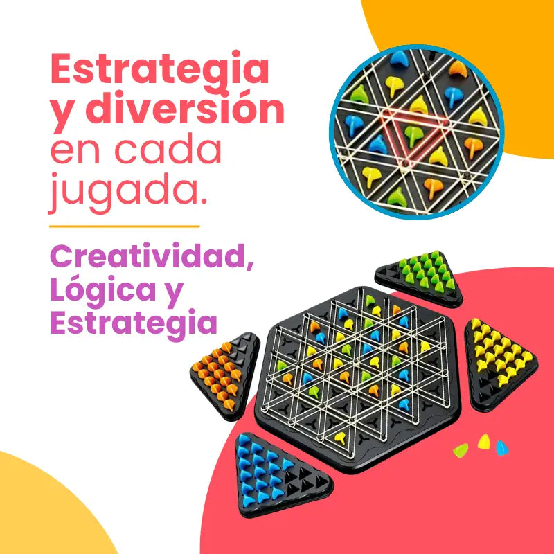 Juego de Triángulos Magnéticos – Desarrolla la Lógica y la Estrategia | CRIATIVAE