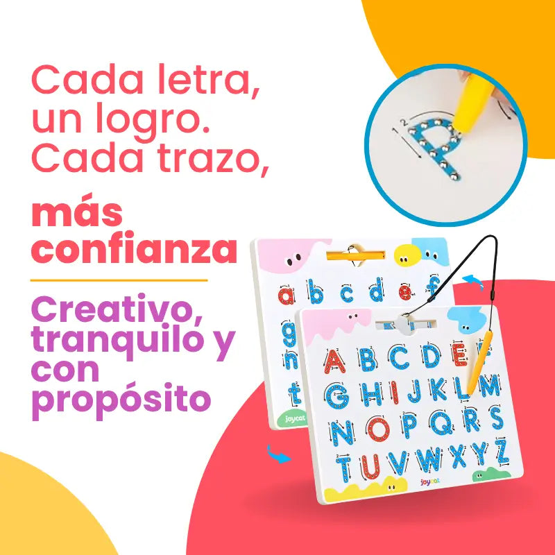Tablero Magnético de Letras del Alfabeto para Niños | CRIATIVAE
