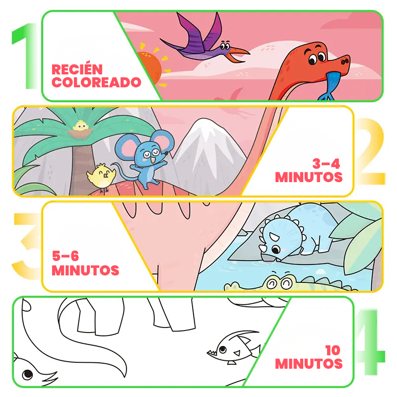 Libros de Pintura y Dibujo con Agua para Niños – Set Reutilizable de Actividades con Agua | CRIATIVAE