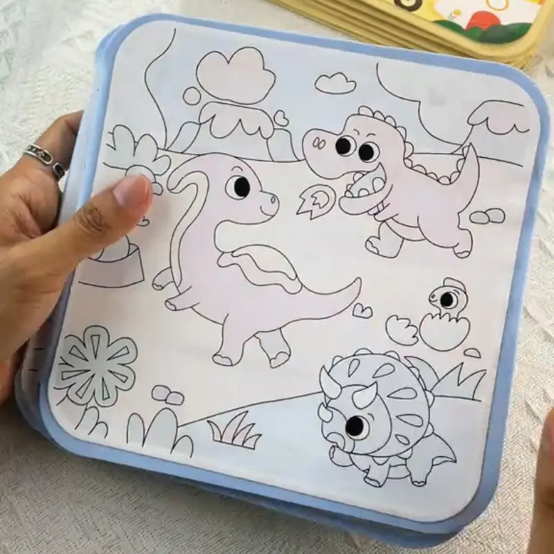 Libros de Pintura y Dibujo con Agua para Niños – Set Reutilizable de Actividades con Agua | CRIATIVAE