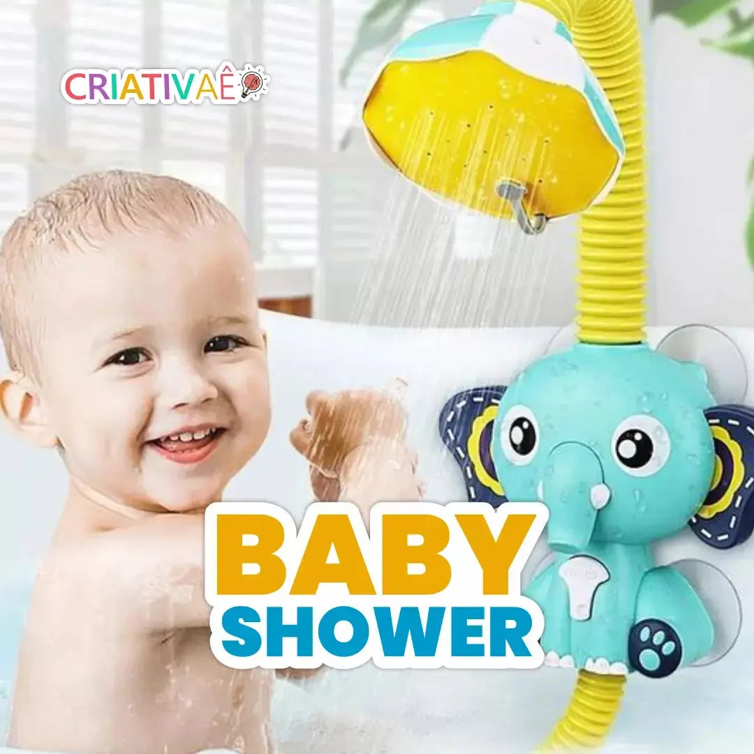 Baby Shower Criativae - Regadera Infantil para el Baño sin Llanto