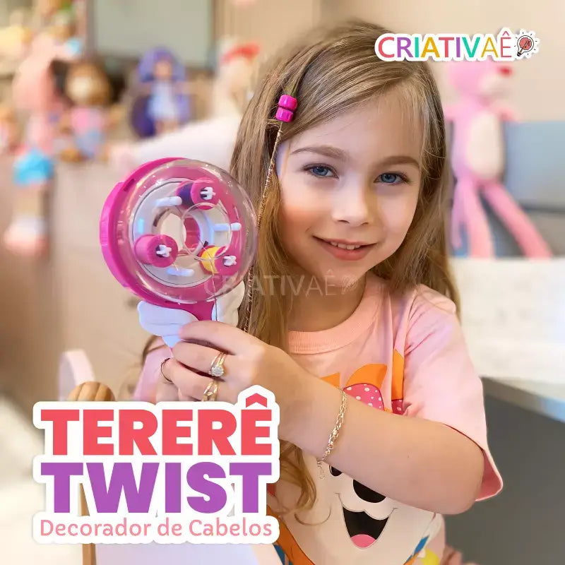 Hada de Trenzas Criativae, Decorador de Mechones con Hilos de Colores, vista 3 de 7