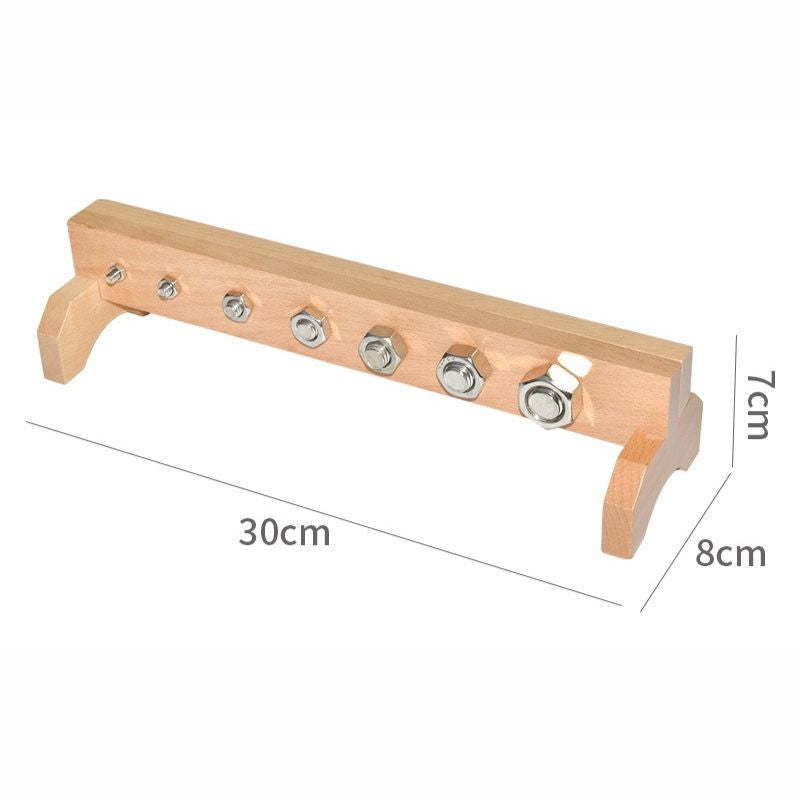Montessori Screw Actividad Bar