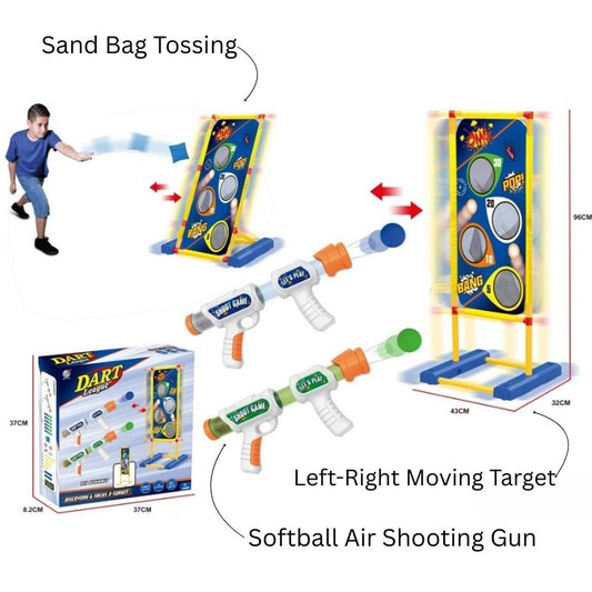 Interactivo Target Blaster con Bean Bag Toss Game