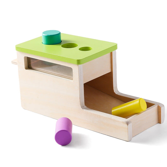 Montessori Visual Tracking Box para Object Permanence