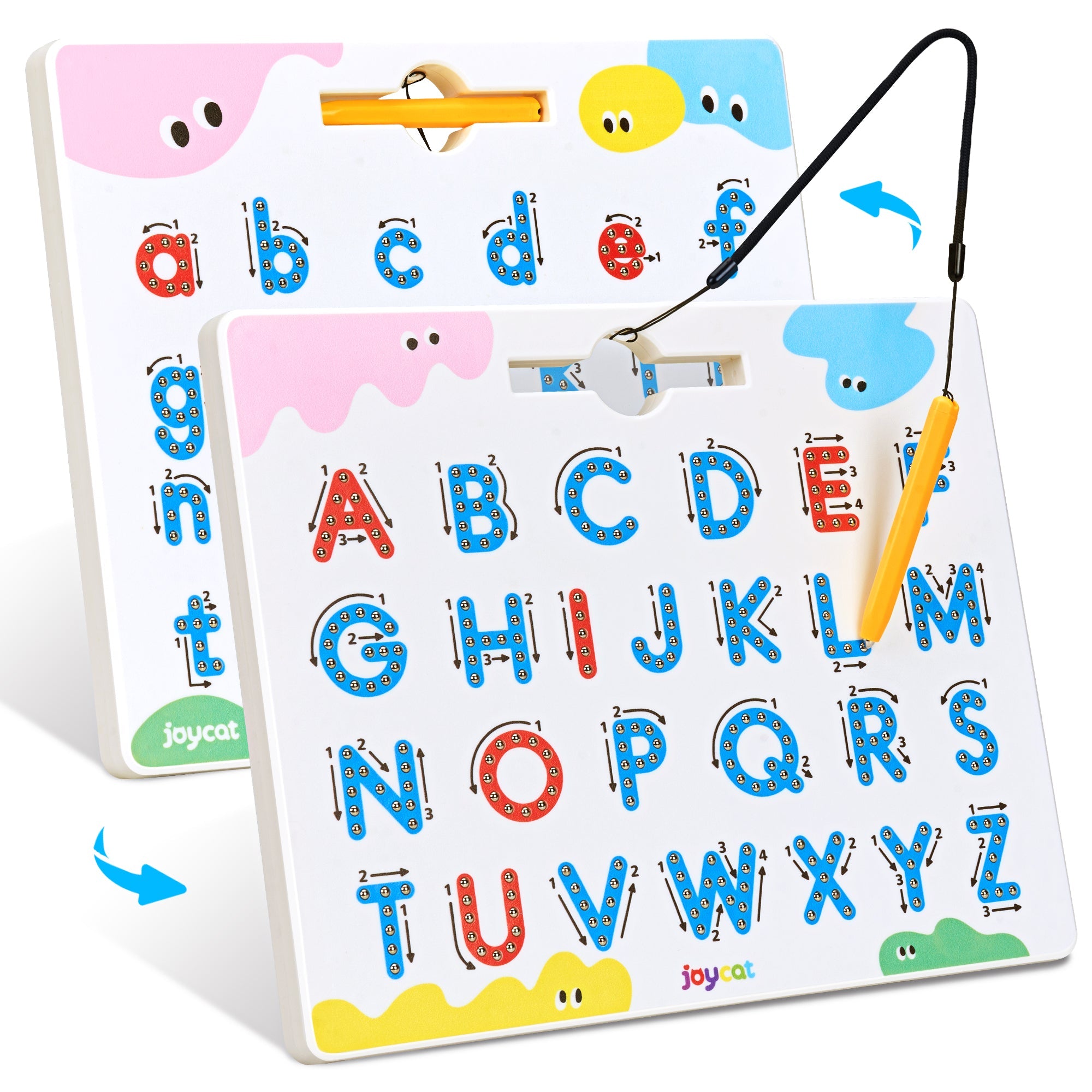 Tablero Educativo Magnético de Trazos para Niños Letras Motricidad Fina y Aprendizaje foto 6