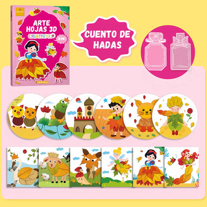 Kit de Arte en Hojas 3D - Criativae