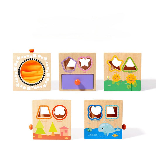 Textured Figura Sorting Sensory Box