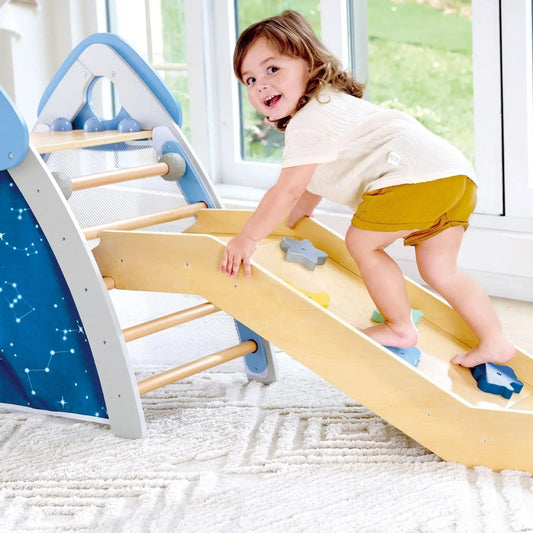 Versatile 4-in-1 Climbing y Sliding Play Gym