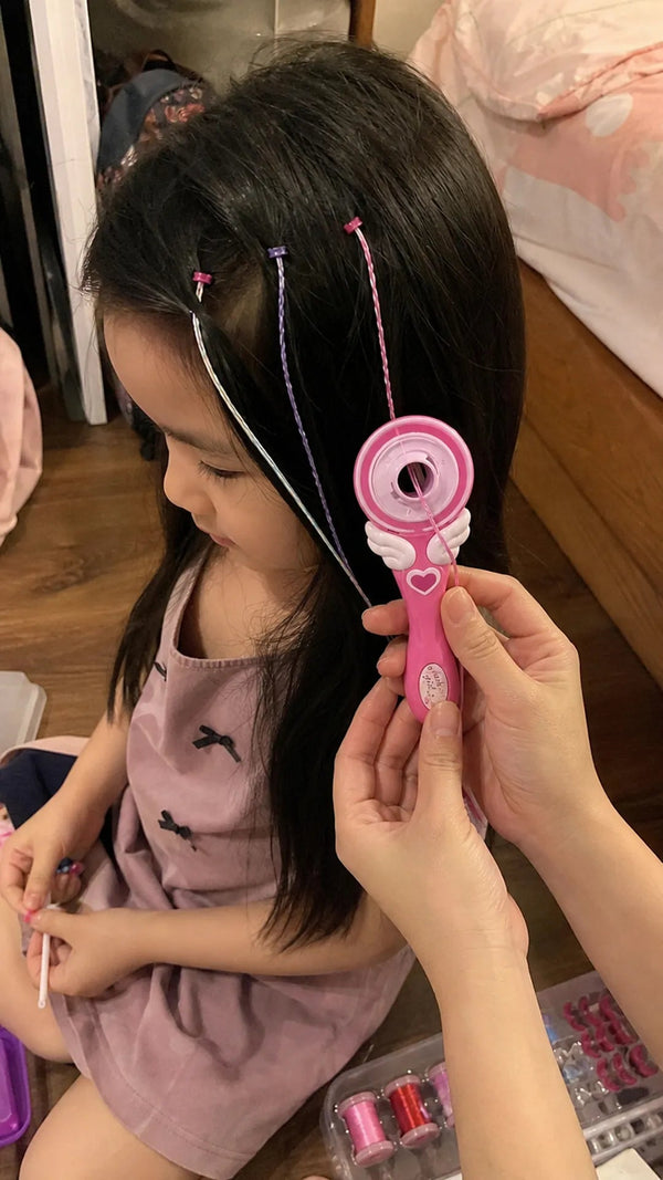 Hada de Trenzas Criativae - Decorador de Mechones con Hilos de Colores