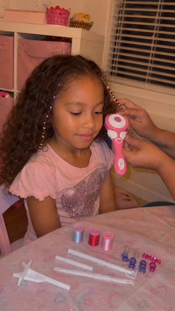 Hada de Trenzas Criativae - Decorador de Mechones con Hilos de Colores