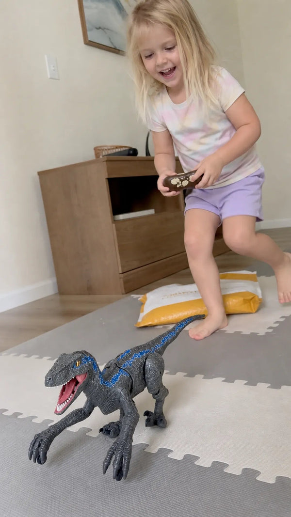 T-RunRex Criativae - Dinosaurio de Control Remoto que Camina y Ruge