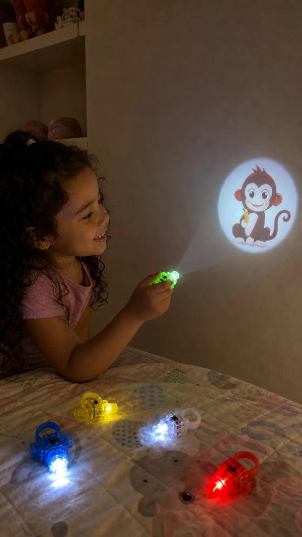 Aros de Sueños Criativae - Anillos Proyectores para la Hora de Dormir