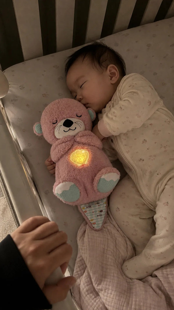 Amigo Dormilón Criativae - Peluche que Respira con Luz y Sonido