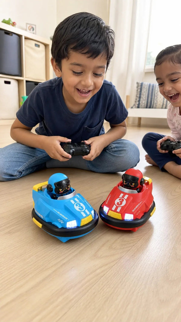 Bumper Car Criativae - Par de Carritos Chocones a Control Remoto