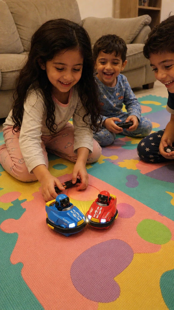 Bumper Car Criativae - Par de Carritos Chocones a Control Remoto