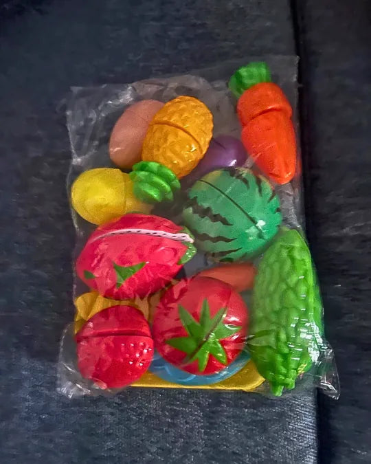 Cocinita Chef Criativae - Alimentos de Juguete que se Cortan de Verdad
