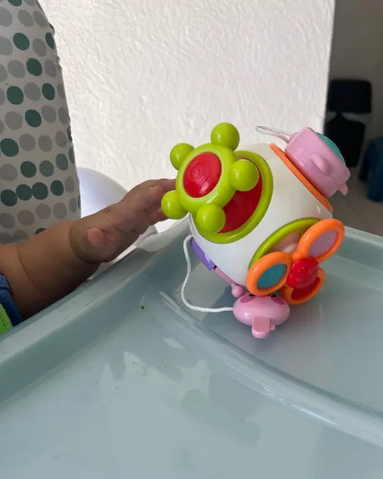 CuboBaby Criativae - Cubo Sensorial Montessori de Seis Lados