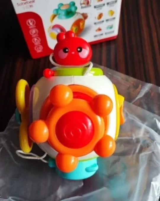 CuboBaby Criativae - Cubo Sensorial Montessori de Seis Lados