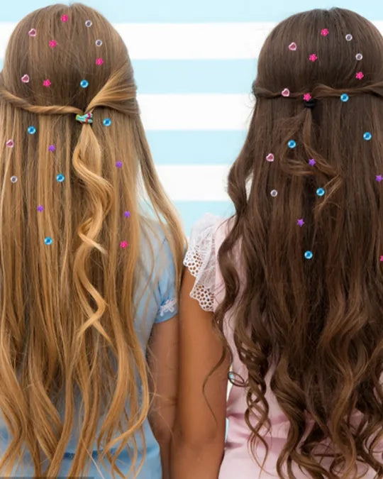 Hair Glam Criativae - Aplicador de Brillantes para el Cabello, Sin Pegamento