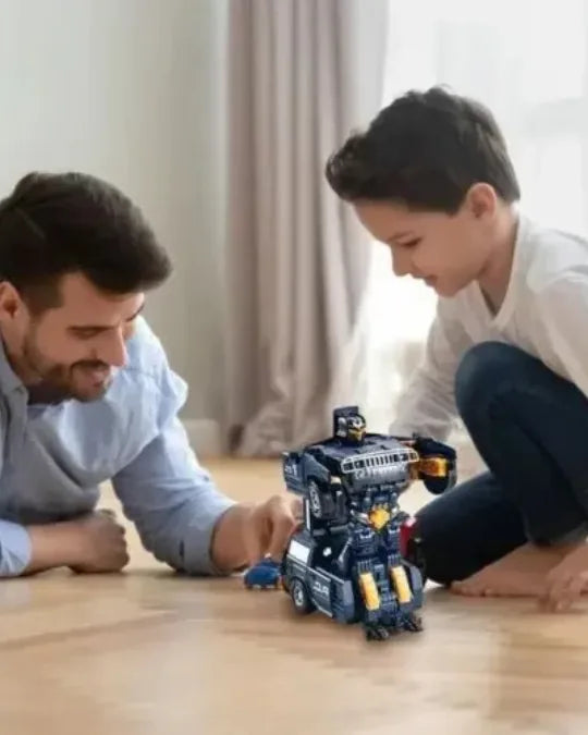 Robotcar Criativae - Patrulla que se Vuelve Robot en Sus Manos
