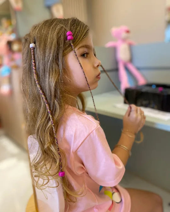 Hada de Trenzas Criativae - Decorador de Mechones con Hilos de Colores