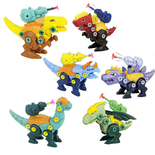 Dino Builder Blast 6-Pieza Juego