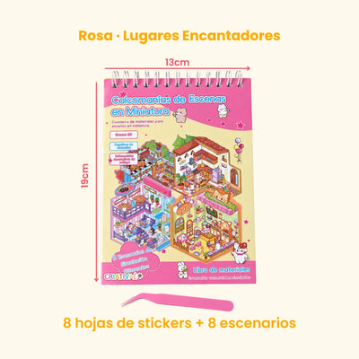 Minimundo Criativae – Escenarios 3D para Completar con +200 Pegatinas