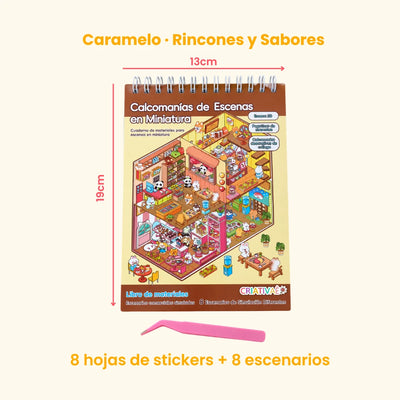 Minimundo Criativae – Escenarios 3D para Completar con +200 Pegatinas