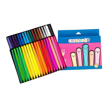 Crayones Lavables y No Tóxicos para Niños – Arte Infantil Segura | CRIATIVAE