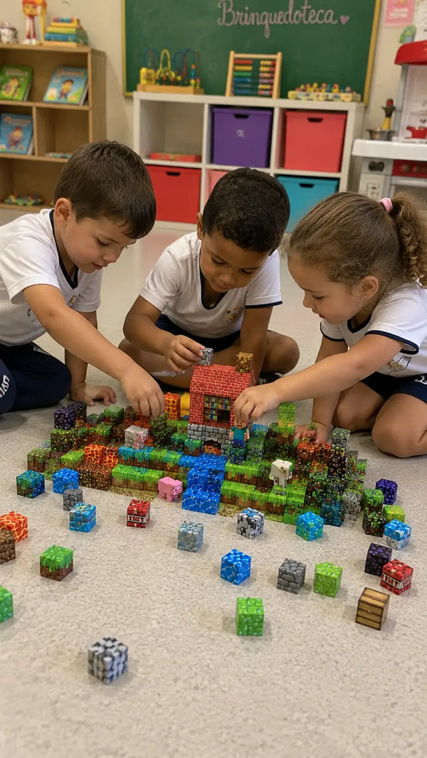 MagCraft Criativae - Bloques Magnéticos de Construcción Infantil