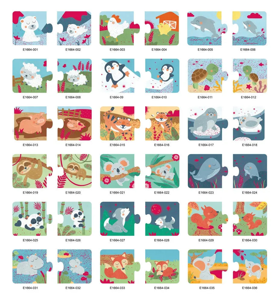 Animal Matching Rompecabezas Sets
